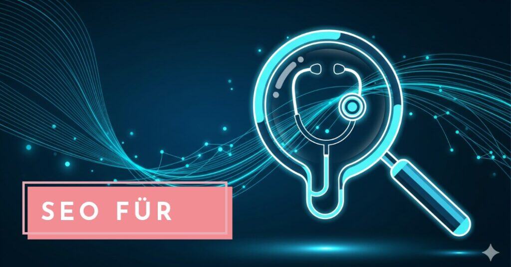 Schematisches Titelbild für Blogpost SEO für Ärzte