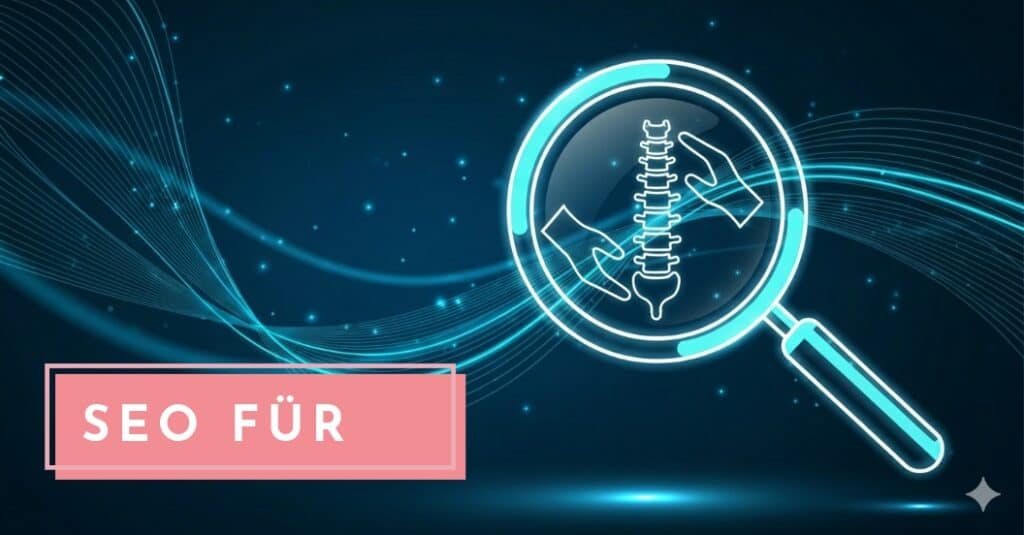 Schematisches Titelbild für Blogpost SEO für Physiotherapeuten